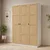 Hanah Home ormar Loren 1600-230, 135,8 cm, orah / beli