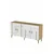 Hanah Home komoda Ilay 150, 150 cm, hrast Sapphire / bela / zlatna