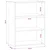 Kreveta Staro drvo 70 x 41 x 93 cm Konstruirano drvo