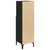 Kupaonski ormar Crni hrast 30 x 30 x 100 cm Konstruirano drvo