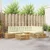 6 pcs Set vanjskih sofa Bijela