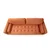 Atelier del Sofa Trosed Rome 90x70x215cm Narandžasti