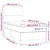Greatstore Box spring postelja z vzmetnico modra 100x200 cm blago