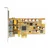 Delock - USB adapter - PCIe 1.1 - PoweredUSB 2.0 (12 V) x 2 + PoweredUSB 2.0 (24 V) x 1