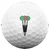 Golf žogice Callaway Supersoft 25 White Pub