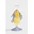 &k amsterdam  Dekorativen svečnik  fish yellow