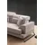 Atelier del Sofa Ugaona garnitura Frido 100x92x308cm Svetlosiva