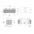 Hanah home Polica 150x75x43cm Hrast-Bela