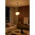 BRILAGI - Luster na sajli PEBBLES 1xE27/40W/230V prečnik 30 cm crna