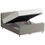 Box Krevet Livetto 140/200 cm , tamnosiva