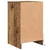 LED noćni ormarić Staro drvo 38 x 34 x 61 cm Konstruirano drvo