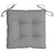 Jastuci za stolice 2 kom sivi 40 x 40 x 7 cm od tkanine Oxford