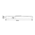LED lampa Rakar USB/LED 3W/4000K bela