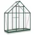 Staklenik s okvirom zeleni 169 x 58 x 202 cm aluminijski