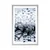 Plakat s paspartujem tekstura vode - 20x30 white