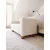 Atelier del Sofa Trpezarijska klupa Tedy Sandikli 115x55x40cm Bela