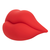 California Exotics Naughty Bits Muah Mini Vibrator Red