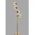 Opviq Podna lampa Simay, 137 cm, E27, Zlatne boje