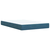 VIDAXL Box spring postelja z vzmetnico modra 120x190 cm žamet
