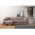Atelier del Sofa Ugaona garnitura Hamlet 95x43x230cm Svetlobraon