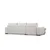 Atelier del Sofa Ugaona garnitura Loop 17 95x85x270cm, Bela