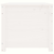 vidaXL Kutija za pohranu bijela 110 x 50 x 45,5 cm od masivne borovine