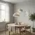 Brilagi - Luster na sajli WABI SABI 2xE27/40W/230V prečnik 70 cm, beli