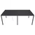 Rojaplast Bioklimatska pergola INTRO DUO 7,2x3,6 m, aluminij - samostoječa, tri-conska - Z MONTAŽO