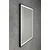 CORNA LED-Mirror 60x80cm, Touch Sensor, dimmable, black matt - 60x80x3,5 cm - Aqualine - 24 - Aluminij - Pravokotnik - 600 - 800 - IP44 - 2160 - 30 - Illuminated mirrors - 14