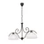 Orion - Luster na lancu RULA 2xE27/40W/230V bela/bronza