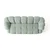 ATELIER DEL SOFA Sofa trosed Octavio Turquoise
