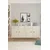 Hanah Home komoda Lessi 150, 150 cm, bela / travertin