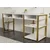 Hanah home Radni sto 150x75,8x58,4cm Belo-Zlatni