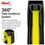 Flexi povodec Giant S/M pas 8m črno-rumene barve
