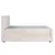Livetastic BOXSPRING POSTELJA 180 cm  x 200 cm , kovina, umetna masa, tekstil, karton, leseni material bela