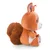 NICI Glubschis plišasta veverica Squibble 25cm, ZELENA