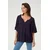 Kaffe Bluza Mona temno liila