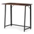 ModernHome sklopivi radni sto 80 × 45 cm, loft, tamno drvo