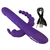 Sweet Smile Thrusting Pearl Triple Vibrator Purple