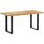 Vidaxl Jedilna miza 160x80x75 cm trden predelan les