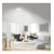 BRILONER  Plafonjera LED Sky srebrena 24W 3071014