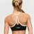 GymBeam Varsity Sports Bra Black