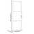 Unutarnja vrata 76 x 201,5 cm crna od mat stakla i aluminija