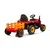 Traktor na akumulator s prikolico BBH-030 - rdeč