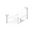 Woody Fashion Single Bedstead K50 - White (90 x 200)