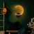 Opviq Moon 13328 Zidna lampa, Crna