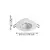 Eglo 300184 - Komplet od 3 LED ugradnih svetala GEDREZ LED/4,9W/230V, prečnika 9 cm, bela