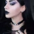 Ogrlica - ovratnik (choker) ALCHEMY GOTHIC - Triple Goddess - P810