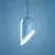 Opviq Luster Kesik, 32-121cm, O14 cm, Plavi