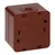 Nadzidno trifazno stikalo 10A, 250V, IP44, SMART, rjava